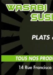 Menu Wasabi Sushi - Carte et menu Wasabi Sushi Oyonnax