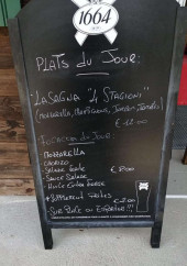 Menu Mamma Mia - Exemple de plat du jour