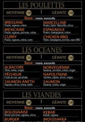 Menu Pizzaiolo - Les pizzas page 2