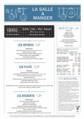 La salle à manger à Laon - menu et photos