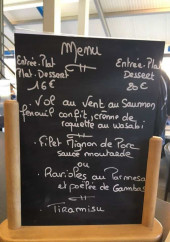 Menu Le Fairway - Menu du jour