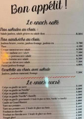 Menu Le Moderne - Exemple de  menu