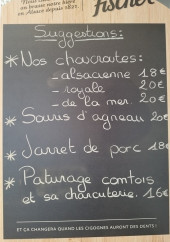 Menu Le Winston - Un exemple de suggestions