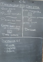 Menu Grand-Père - Exemple de menu