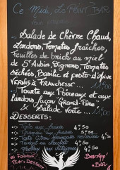 Menu Point Bar - L'ardoise