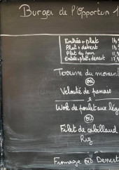 Menu L’Opportun - Exemple de menu
