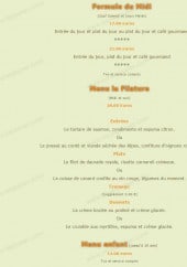 Menu Sens & Saveurs - Le menu midi et le menu filature