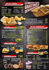 Menu Tacos Burger - Les plats à la carte