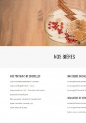 Menu Ô Tandem - Les bières