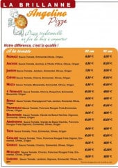 Menu Angelino pizza - Les pizzas