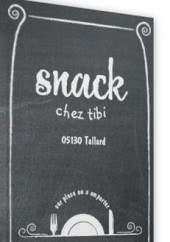 Menu Snack chez tibi - carte et menu Snack chez tibi  Tallard