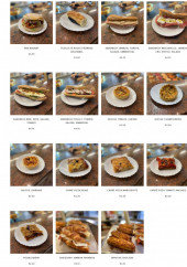 Menu Chez Maître Pierre - Les salés