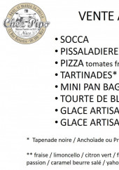 Menu Chez Pipo - Les plats à emporter