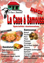 Menu La Case à Samoussa - Les spécialités