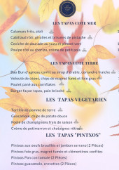 Menu Los Amigos - Les tapas