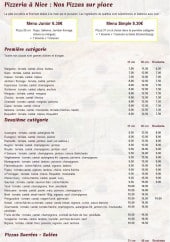 Menu Papey Pizza - les menus et pizzas 