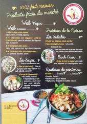 Menu Wok Viet - Wok végan, soupes et salades, ...