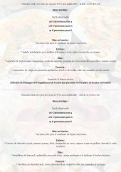 Menu Chefrench4u - Les menus prestige