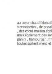 Menu Au Coeur Chaud - Les informations sur le menu 
