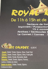 Menu Royal Kebab - Les salades et paninis