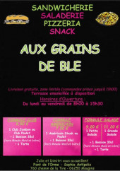 Menu Le grain de blé - Carte te menu Le grain de blé
 Mougins