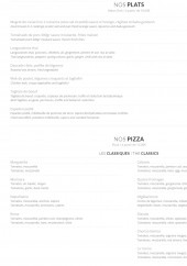 Menu La Villa d'Eze - Les plats, pizzas