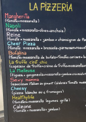Menu Cheer Mamma - Les pizzas