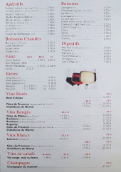 Menu Royal de Chine - Les boissons , vins et digestifs