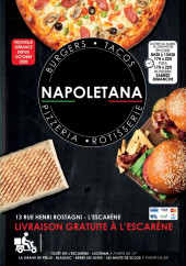Menu La Napoletana - Carte et menu La Napoletana