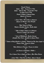 Menu Le Bistrot des Jardins - La formule déjeuner
