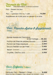 Menu Si Menton Savait - Formule du midi , planche, menu enfant et desserts