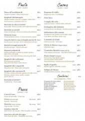 Menu Mamo - Pasta, carne, pesce,...
