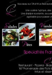 Menu Casa Luna - Les informations sur le menu