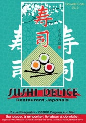 Menu Sushi Délice - Carte et menu Sushi Délice Cagnes sur Mer