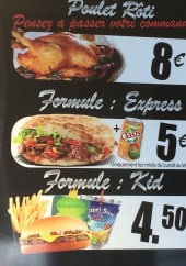 Menu Le Myl's - Formules