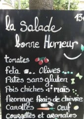Menu Roule Ma Poule - Exemple de menu