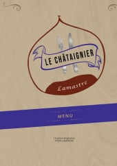 Menu Le Châtaignier - carte et menu Le Châtaignier Lamastre