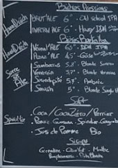 Menu L'Albatros - L'ardoise