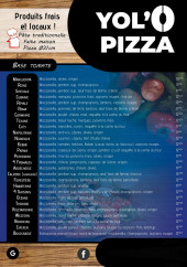 Menu Yol'O Pizza - Les pizzas base tomate