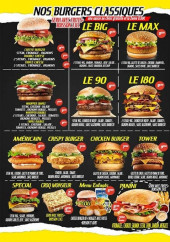 Menu Street Food 08 - Les burgers classiques