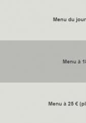 Menu La bonne source - Menus