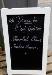 Menu L'Aparté - Exemple de menu