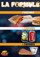 Menu Cass'Dal Nocturne - Formule 15€