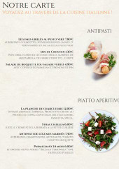 Menu Guiseppino - Antipasti et piatto aperitovo