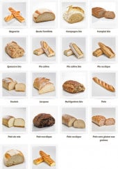 Menu La Mie Caline - Les pains