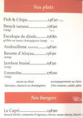 Menu Complexe Stadio Pizzeria - Les plats, burgers