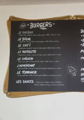 Menu Chez Seb - Les burgers et menus