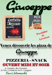 Menu Giuseppe - Carte et menu Giuseppe Lezignan Corbieres