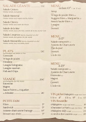 Menu L'Express - Les salades géantes, plats, ...