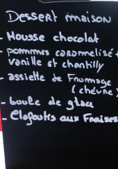 Menu Le petit gourmand - Les desserts